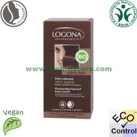 Colorante capilar en polvo 100% vegetal Casta�o Dorado LOGONA